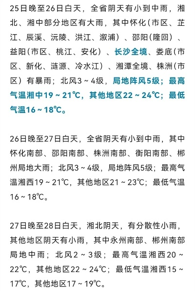 湖南未来三天天气情况(湖南未来三天天气预报) 湖南未来三天天气情况(湖南未来三天天气预报)